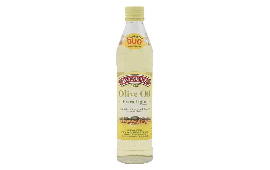 Borges Olive Oil Extra Light    Glass Bottle  500 millilitre
